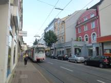 Gumbertstr zwischen Eller Mitte S und Jägerstr, Fahrtrichtung Stadtmitte