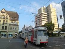 Gumbertstr Ecke Jägerstr, Fahrtrichtung Stadtmitte