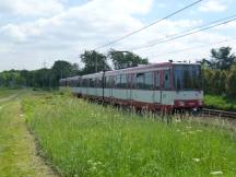 zwischen Bovert und Kamperweg, Fahrtrichtung Krefeld