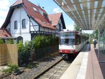 Bf Meerbusch Hoterheide, Fahrtrichtung Düsseldorf