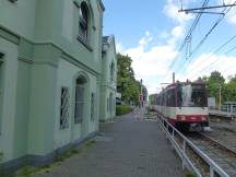 Bf Meerbusch Büderich Landsknecht, Fahrtrichtung Düsseldorf