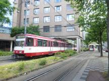 Ausfahrt H Krefeld Hbf, Fahrtrichtung Düsseldorf