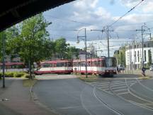 Hansastr Ecke Siemensstr, Fahrtrichtung Düsseldorf