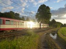 zwischen Haus Meer und Bovert in Meerbusch, Fahrtrichtung Düsseldorf