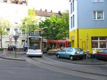 709 in der Schleife Bruchstr (Flurstr Ecke Bruchstr)