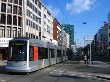 701 auf der Graf Adolf Str Ecke Königsallee, Fahrtrichtung Rath