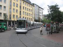 701 aus der Bolkerstr links ab in die Hunsrückenstr, Fahrtrichtung Holthausen