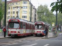 715 endet von Eller kommend an der Luisenstr