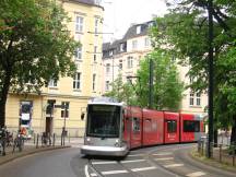 709 von Hbf bis Bilker Kirche Umleitung über Bilker Allee, hier am Fürstenpl