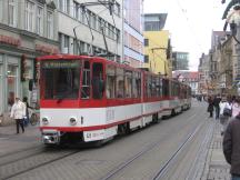 Bahnhofstr zwischen Anger und Juri-Gagarin-Ring