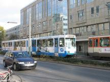 Pt-Wagen auf der Konrad-Adenauer-Str Nähe Konstablerwache