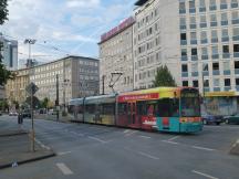 Am Hauptbf: Baseler Str Ecke Mannheimer Str, Fahrtrichtung Offenbach