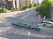 Düsseldorfer Str Ecke Mainzer Landstr (Platz der Republik), Fahrtrichtung Ginnheim