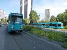 Pt-Wagen (Bj 1977) in der Schleife Festhalle/Messe