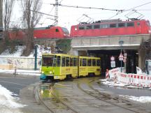 Tunnelstr Ecke Bahnhofstr Fahrtrichtung Zentrum