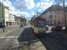 auf der August-Bebel-Str Ecke Witzlebenstr