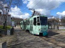 Ausstiegshaltestelle Schleife Stadion