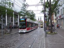 Bertoldstr, Einfahrt H Stadttheater, Fahrtrichtung Rieselfeld