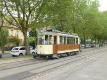 Maximumwagen (Bj 1927) in der Schleife Musikhochschule