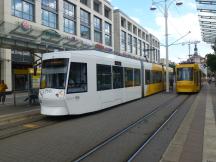 Heinrichstr, zentrale Haltestelle in der City