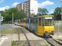 Abfahrt H Straße des Bergmanns, Fahrtrichtung Bieblach-Ost