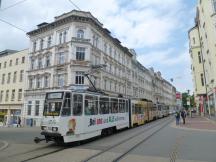 Leipziger Str Ecke Laasener Str, Fahrtrichtung Lusan/Zeulsdorf