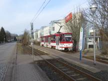 H Am ha we ge-Markt/Inselsbergstr, Ausweiche im Linksverkehr