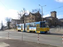 Friedrichstr Ecke Parkallee, Fahrtrichtung Tabarz