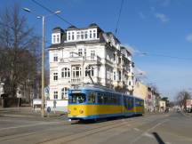 Bahnhofstr Ecke Parkallee, Fahrtrichtung Gotha Hbf