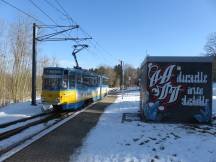 Einfahrt H Marienglashöhle, Fahrtrichtung Tabarz