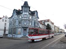 Waltershäuser Str Ecke Heinestr, Fahrtrichtung Gotha Hbf