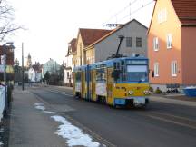 auf der Goethestr, Fahrtrichtung Gleisdreieck