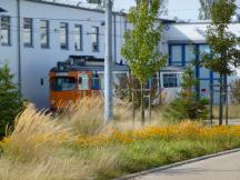 ehemaliger Mannheimer Wagen am Depot in Gotha