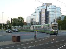 aus der Kirchhorster Str rechts ab auf Podbielskistr, Fahrtrichtung Zentrum