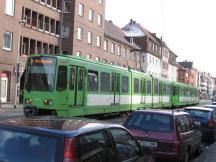 Auf dem Ricklinger Stadtweg an H Schünemannpl, Fahrtrichtung Wettbergen