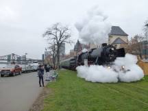 Abfahrt der Hafenbahn Richtung Osthafenbahnhof