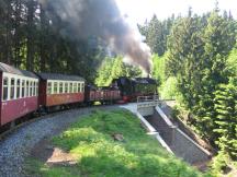 unterwegs zwischen Sorge und Eisfelder Talmühle, Fahrtrichtung Wernigerode