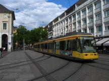 Kaiserstr auf Höhe des Marktplatzes