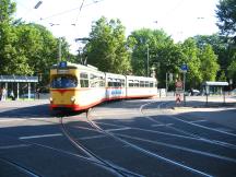 Umleitung Baustelle Mathystr: aus der Kaiserallee links ab in die Schillerstr