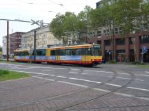 Kaiserallee Ecke Grashofstr (Abzw nach Heide) unweit Mühlburger Tor