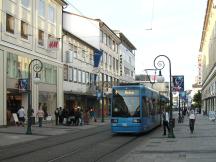 Obere Königsstr vor dem Königspl, Fahrtrichtung Helsa