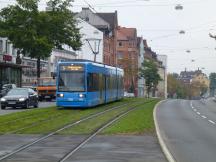 auf der Hollänischen Str auf Höhe der H Hauptfriedhof