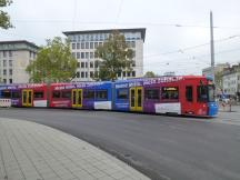 vom Ständepl rechts ab in die Friedrich Ebert Str, Fahrtrichtung Wilhelmshöhe