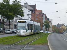 auf der Hollänischen Str auf Höhe der H Hauptfriedhof