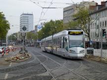 vom Ständepl links ab in die Fünffensterstr, Fahrtrichtung Holländische Str