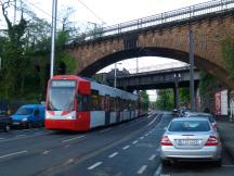 Eisenbahnbrücken am Höninger Weg, Fahrtrichtung Zollstock