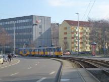 Käthe-Kollwitz-Str nahe Westpl, Fahrtrichtung Lausen