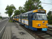 Ausweiche an der H Otto-Schmidt-Str in Taucha