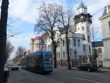 Käthe-Kollwitz-Str Ecke Moschelesstr, Fahrtrichtung Stadtmitte