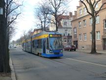 Käthe-Kollwitz-Str Ecke Moschelesstr, Fahrtrichtung Stadtmitte